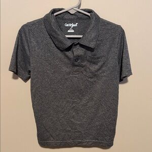 Cat & Jack Gray Kids Polo Shirt